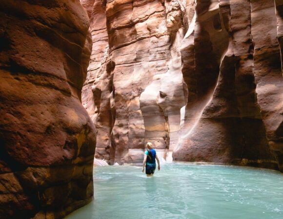 wadi mujib Siq trail