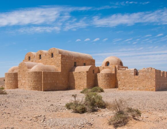 Qasr Amra: A UNESCO World Heritage site known for its exquisite frescoes.