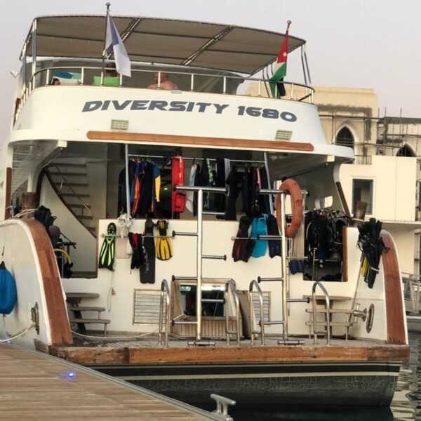 Full-Day Red Sea Scuba Dive Boat Trip from Aqaba