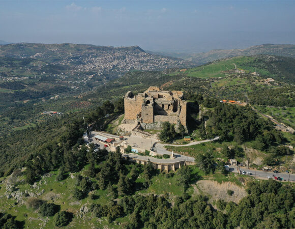 Ajloun Castle a 12th-century Muslim castle in the north of Jordan