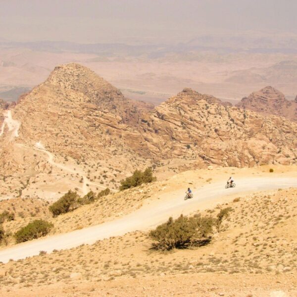 Bike from Shobak to Little Petra in a day