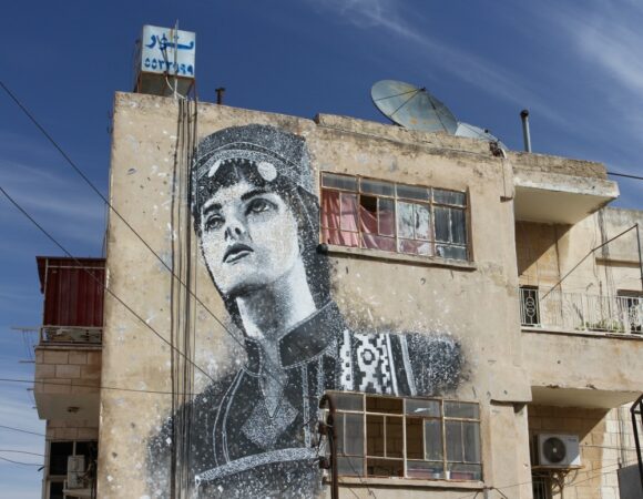 the plastic Mannequin street art guided tour Amman